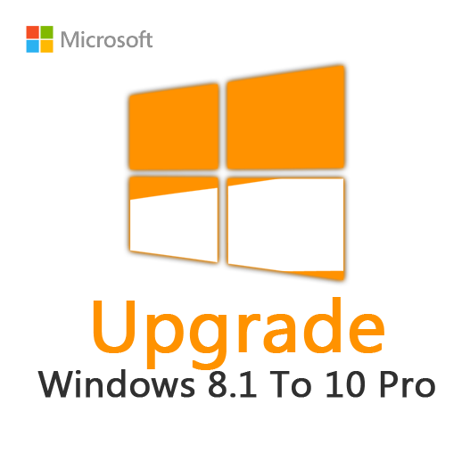 Windows 8.1 Upgrade to Windows 10 Professional License Key