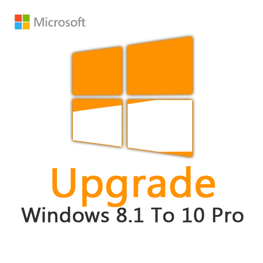 Windows 8.1 Upgrade to Windows 10 Professional License Key