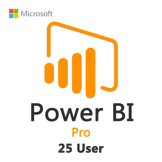Power Bi Pro 25 User Subscription 12 Month License Key