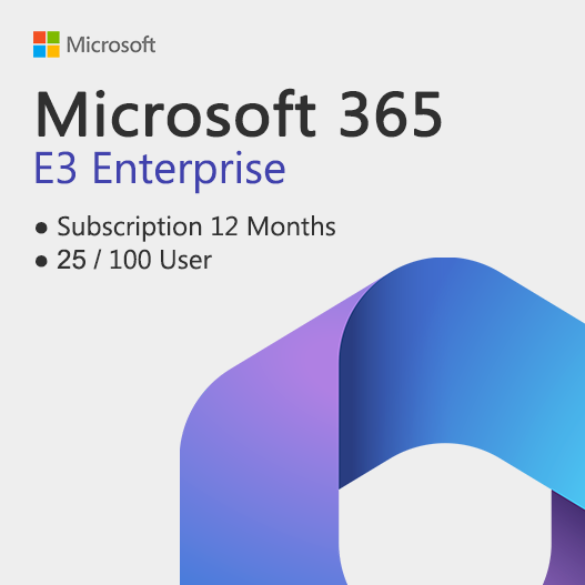 Microsoft 365 E3 Enterprise Subscription License Key