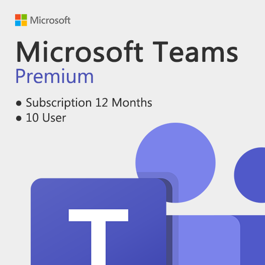 Microsoft Teams Premium 10 User Subscription License Key