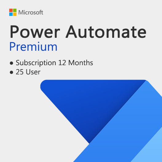 Power Automate Premium 25 User Subscription License Key