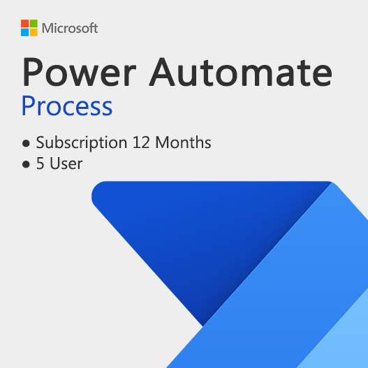 Power Automate Process 5 User Subscription License Key